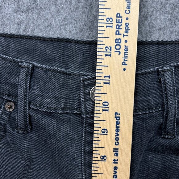 Levi's 511 Slim Fit Jeans Men's Size 36 X 34 Mid Rise Gray Denim - Picture 9 of 12